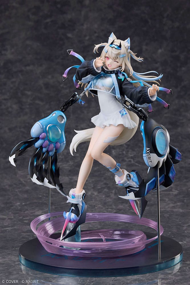 Hololive Production PVC Statue 1/7 Advent Fuwawa Abyssgard AXGRIT Ver. Deluxe Edition 27 cm - Smalltinytoystore
