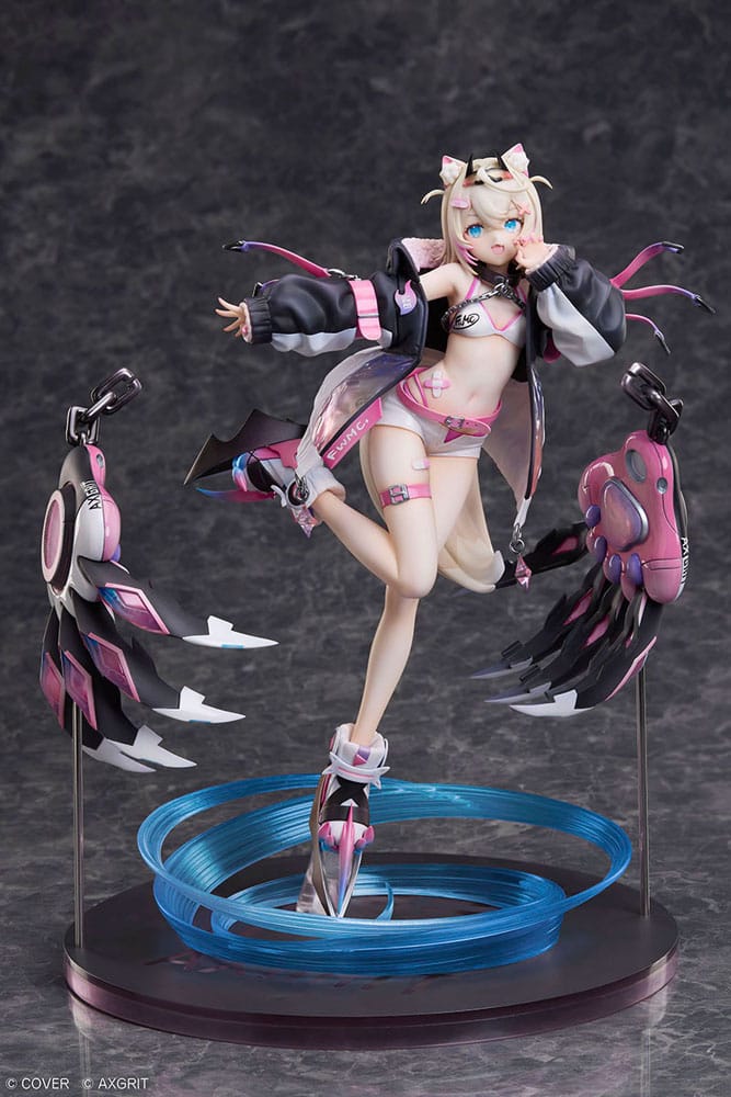 Hololive Production PVC Statue 1/7 Advent Mococo Abyssgard AXGRIT Ver. Deluxe Edition 27 cm - Smalltinytoystore
