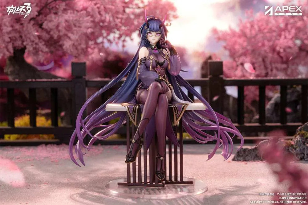 Honkai Impact 3rd PVC Statue 1/7 Mei Raiden Herrscher of Thunder Aqueous Springtide Ver. 22 cm - Smalltinytoystore