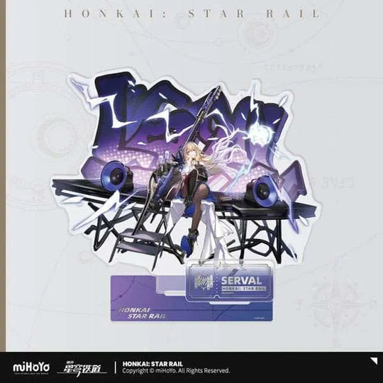 Honkai: Star Rail Acryl Figur Serval 20 cm - Smalltinytoystore