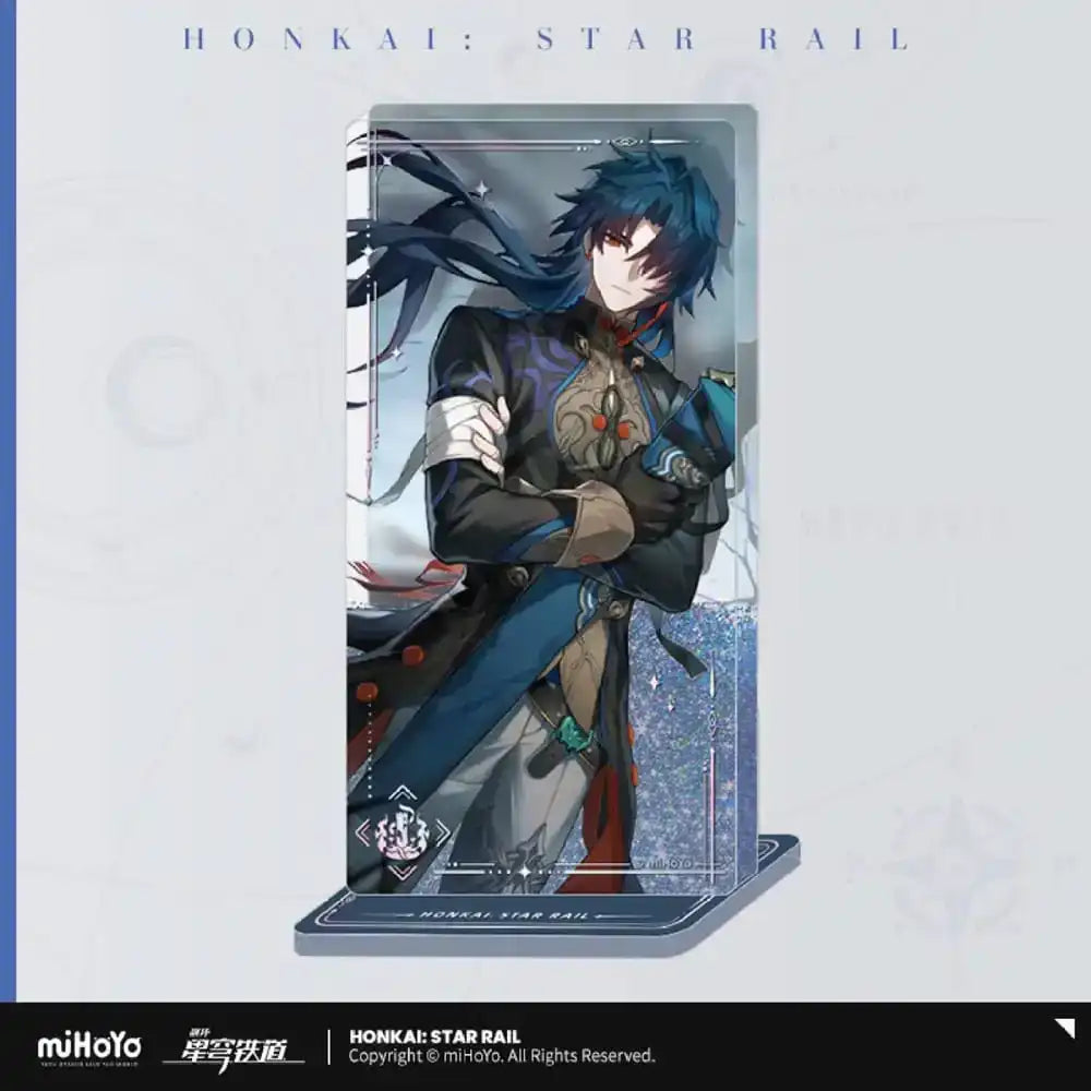 Honkai: Star Rail Light Cone Acryl Ornament mit Glitzer: Blade The Unreachable Side 15 cm - Smalltinytoystore