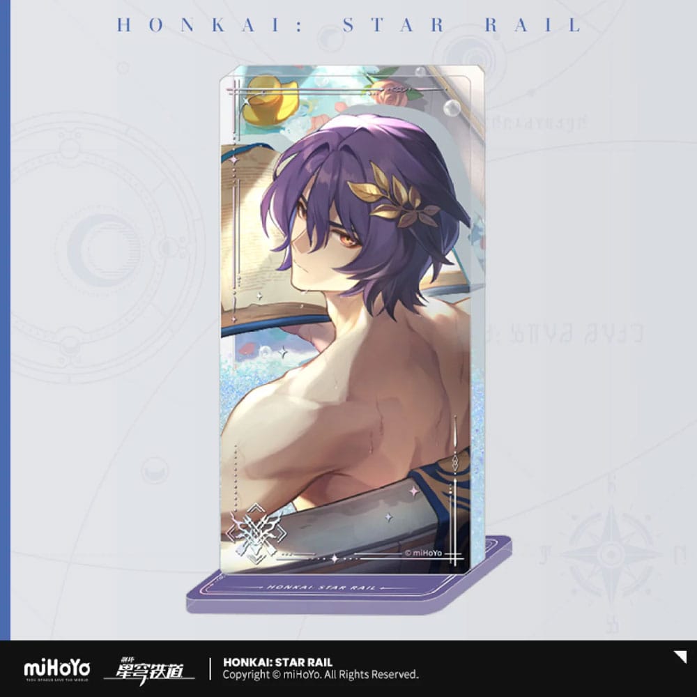 Honkai: Star Rail Light Cone Acryl Ornament mit Glitzer: Dr. Ratio Baptism of Pure Thought 15 cm - Smalltinytoystore
