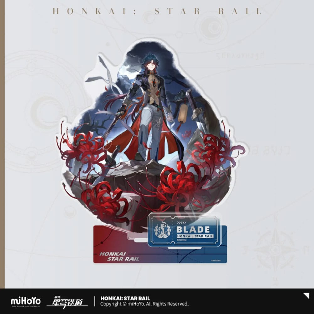 Honkai: Star Rail Path of the Destruction Series Acryl Figur Blade 18 cm - Smalltinytoystore