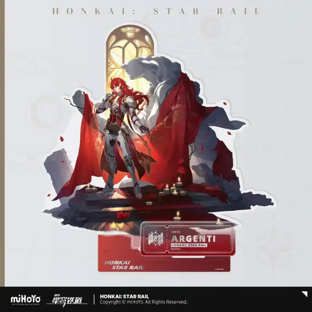 Honkai: Star Rail Path of the Erudition Series Acryl Figur Argenti 22 cm - Smalltinytoystore