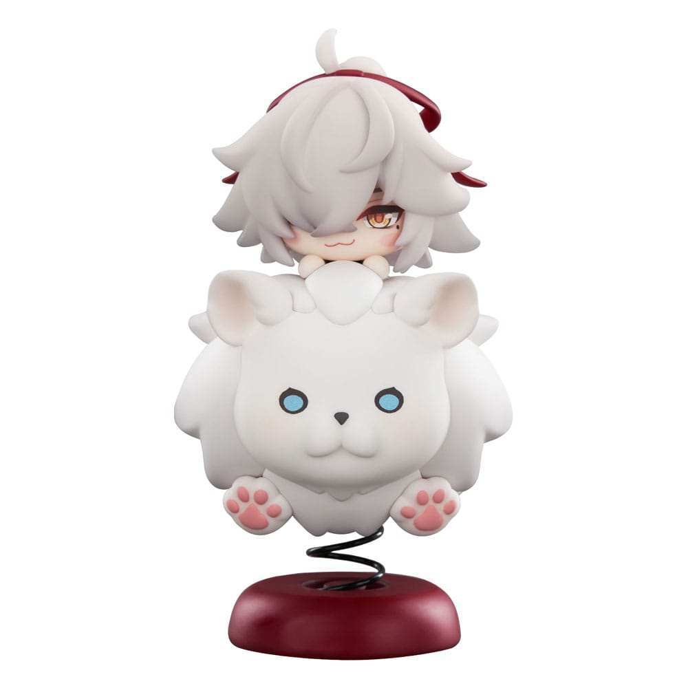 Honkai: Star Rail PVC Statue Jing Yuan Chibi Chara YuraYura Stand 10 cm - Smalltinytoystore