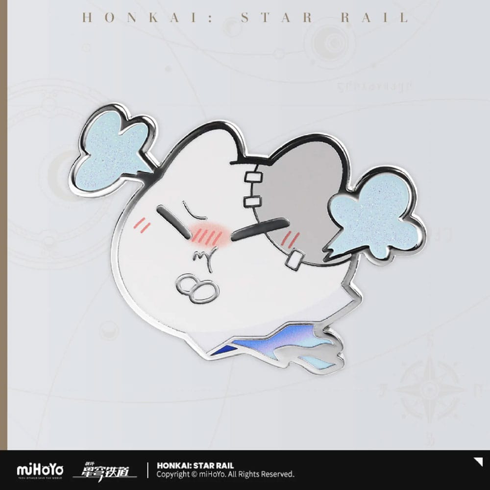 Honkai: Star Rail Wubbaboo Series Ansteck-Pin Angry Out - Smalltinytoystore