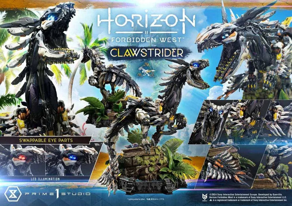 Horizon Forbidden West Ultimate Premium Masterline Series Statue 1/4 Clawstrider 68 cm - Smalltinytoystore
