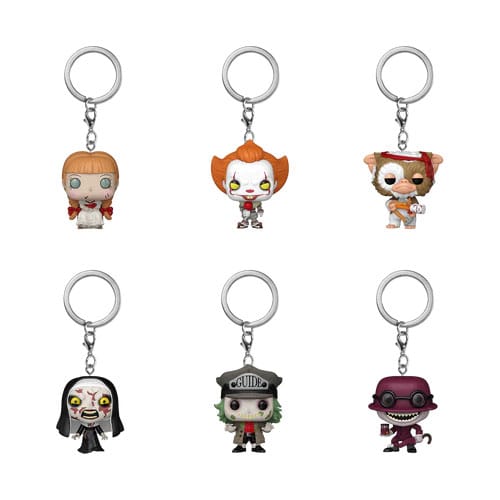 Horror POP! Vinyl Schlüsselanhänger 4 cm PDQ Display (12) - Smalltinytoystore