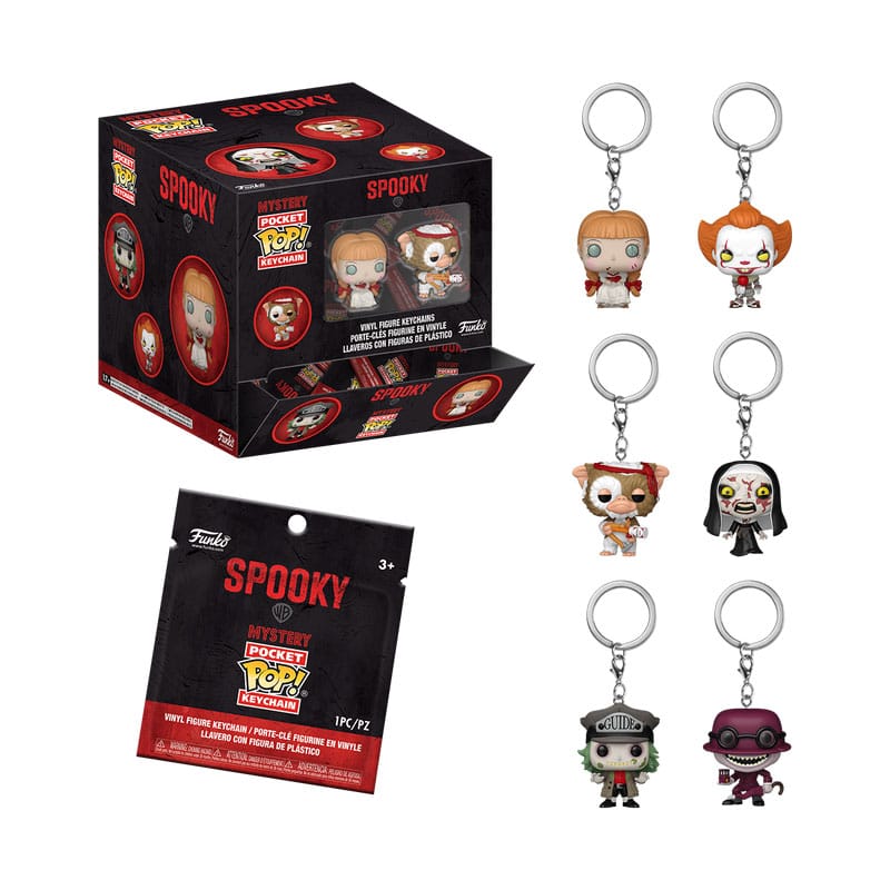 Horror POP! Vinyl Schlüsselanhänger 4 cm PDQ Display (12) - Smalltinytoystore