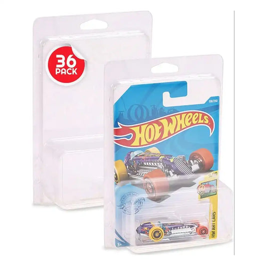 Hot Wheels Blister 36er-Pack für Long Card Mainline - Smalltinytoystore