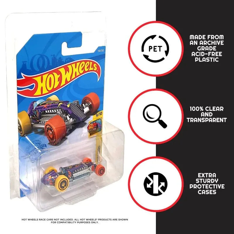 Hot Wheels Blister 36er-Pack für Long Card Mainline - Smalltinytoystore