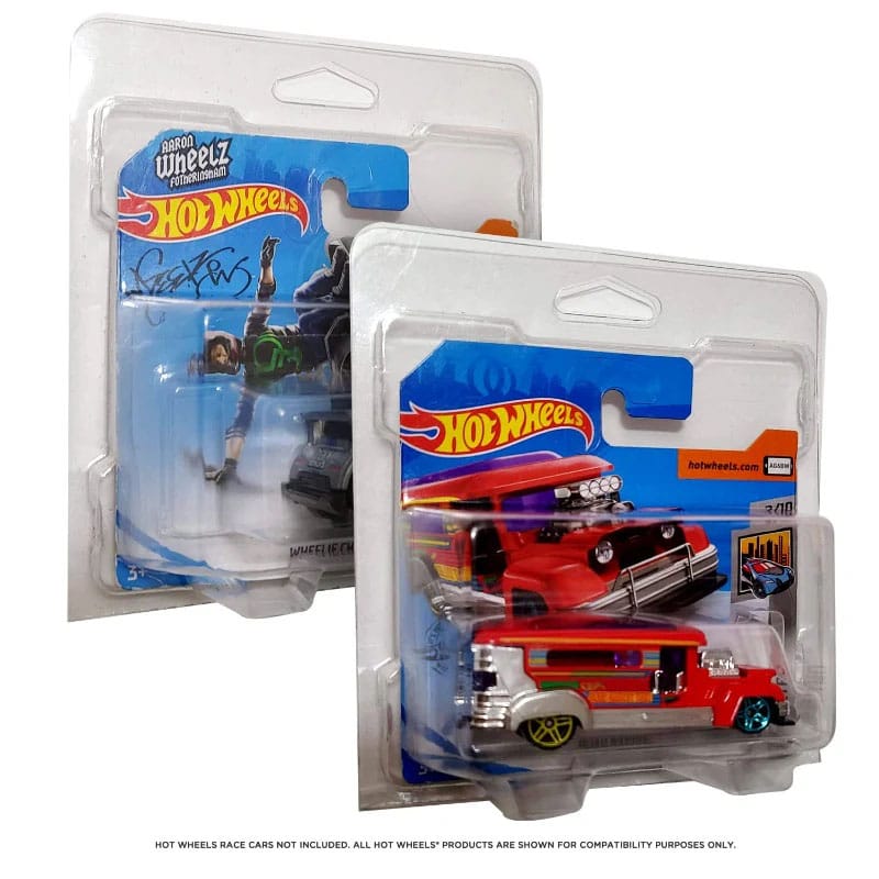 Hot Wheels European Series PET Blisters 50er-Pack für Short Card - Smalltinytoystore