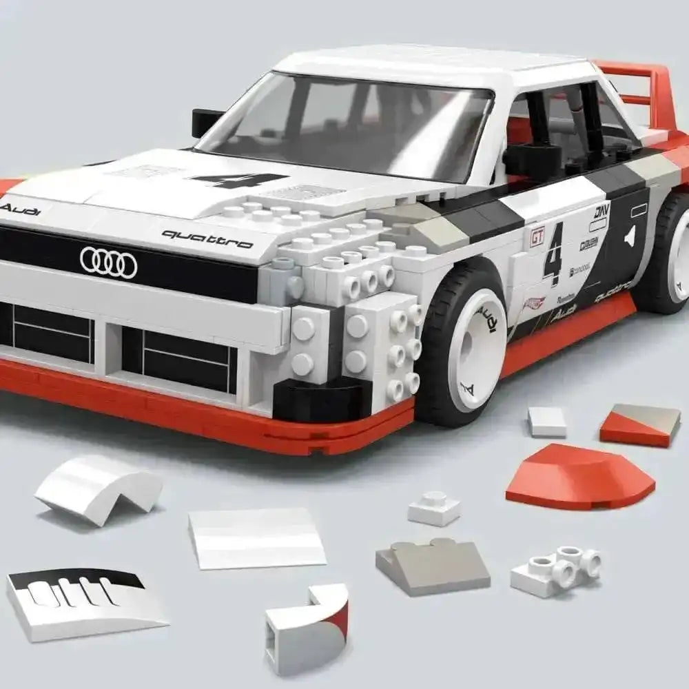 Hot Wheels MEGA Bauset 1/15 Audi 90 Quattro IMSA GTO 29 cm - Smalltinytoystore