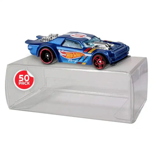 Hot Wheels PET Gehäuse 50er-Pack für Matchbox Autos - Smalltinytoystore