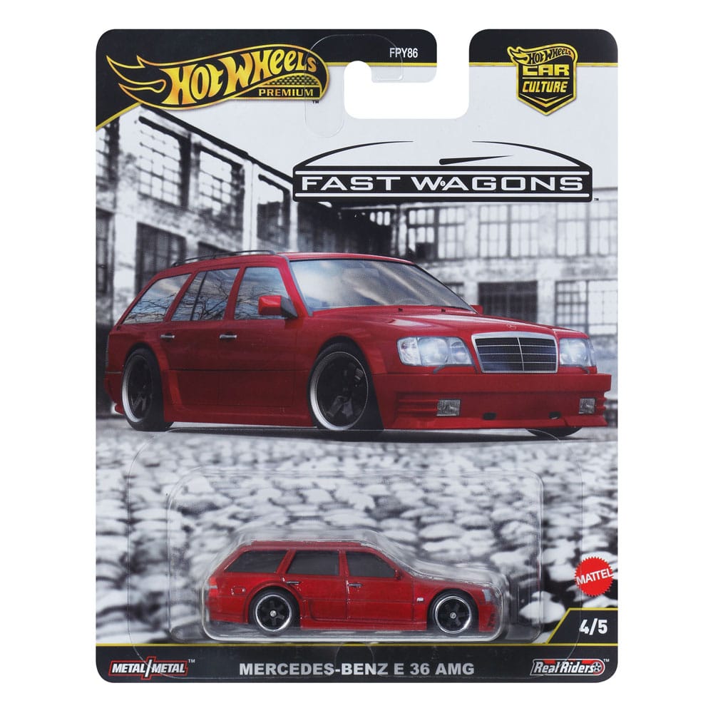 Hot Wheels Premium Car Culture Diecast Modellauto 1/64 Mercedes-Benz E 36 AMG - Smalltinytoystore