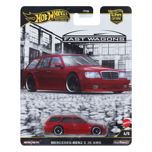 Hot Wheels Premium Car Culture Diecast Modellauto 1/64 Mercedes-Benz E 36 AMG - Smalltinytoystore