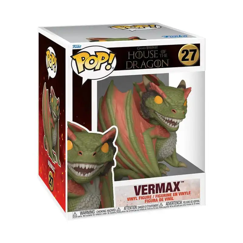 House of the Dragon Oversized POP! Vinyl Figur Vermax 15 cm - Smalltinytoystore