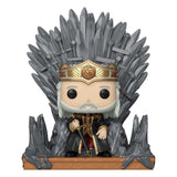 House of the Dragon POP! Deluxe Vinyl Figur Viserys on Throne 9 cm - Smalltinytoystore