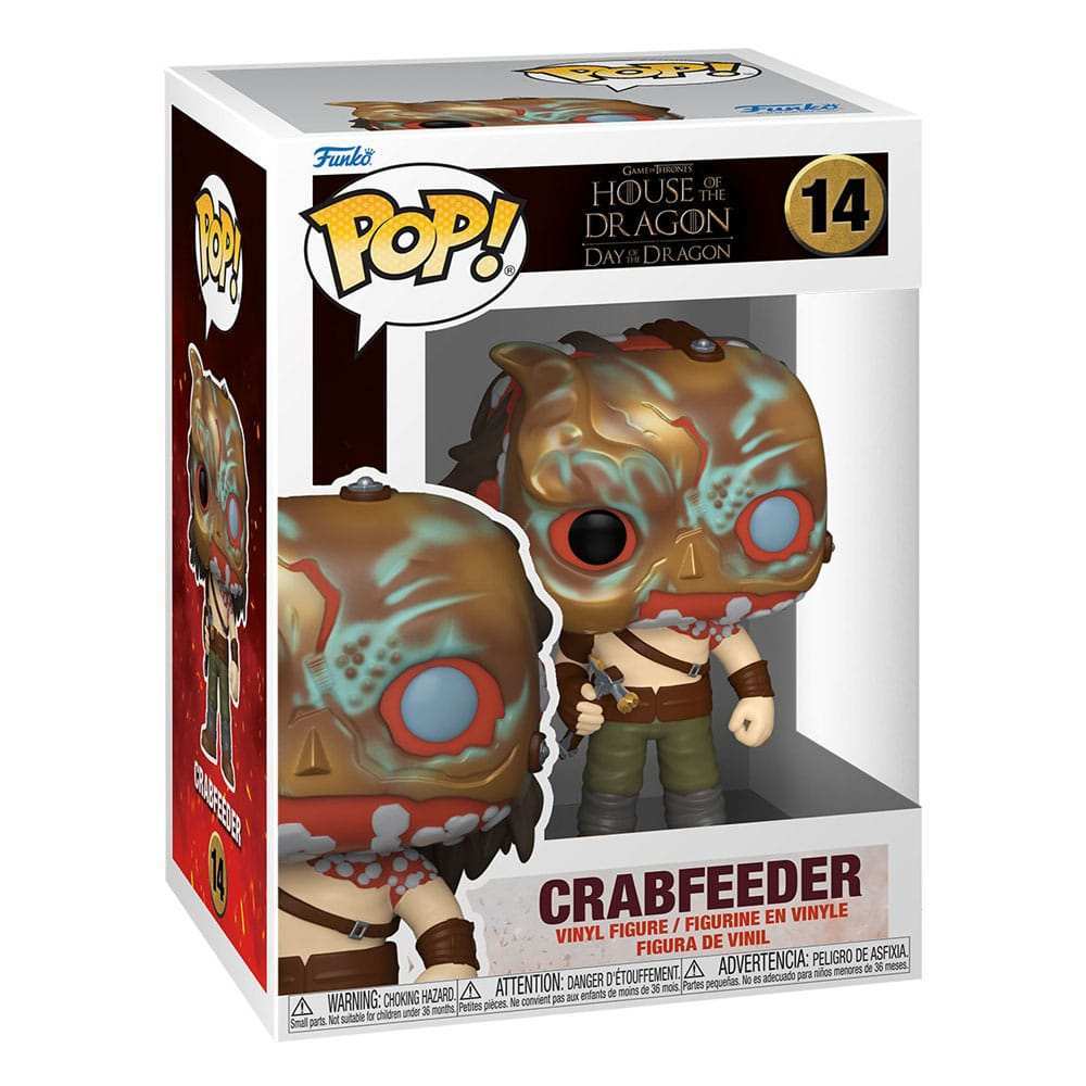 House of the Dragon POP! TV Vinyl Figur Crabfeeder 9 cm - Smalltinytoystore