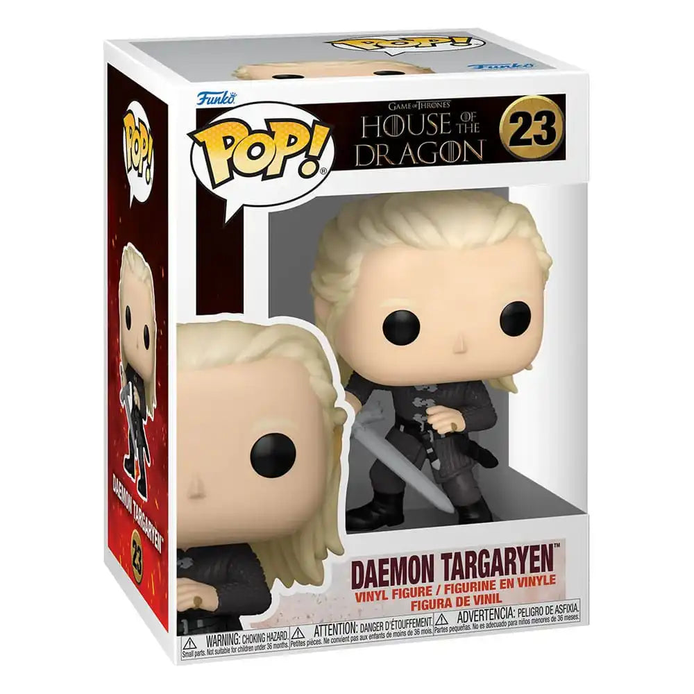 House of the Dragon POP! TV Vinyl Figur Daemon Targaryen 9 cm - Smalltinytoystore