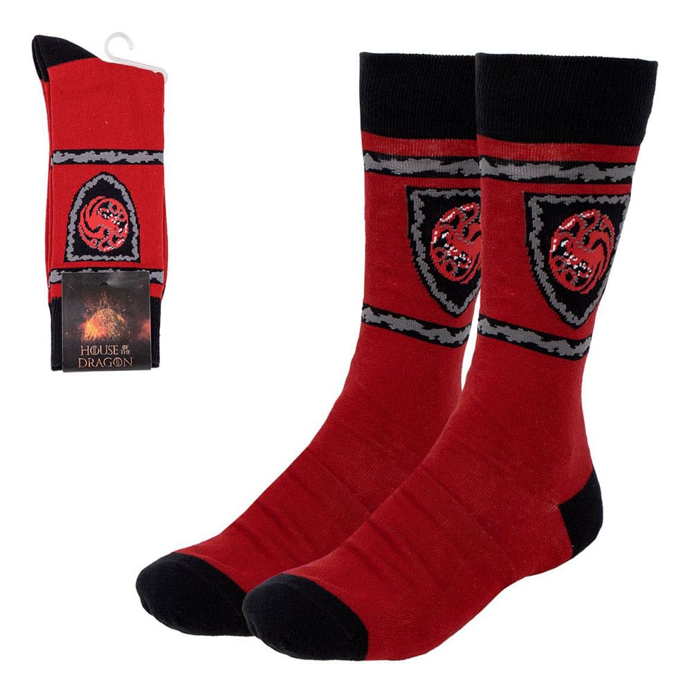 House of the Dragon Socken Crest Sortiment (6) - Smalltinytoystore