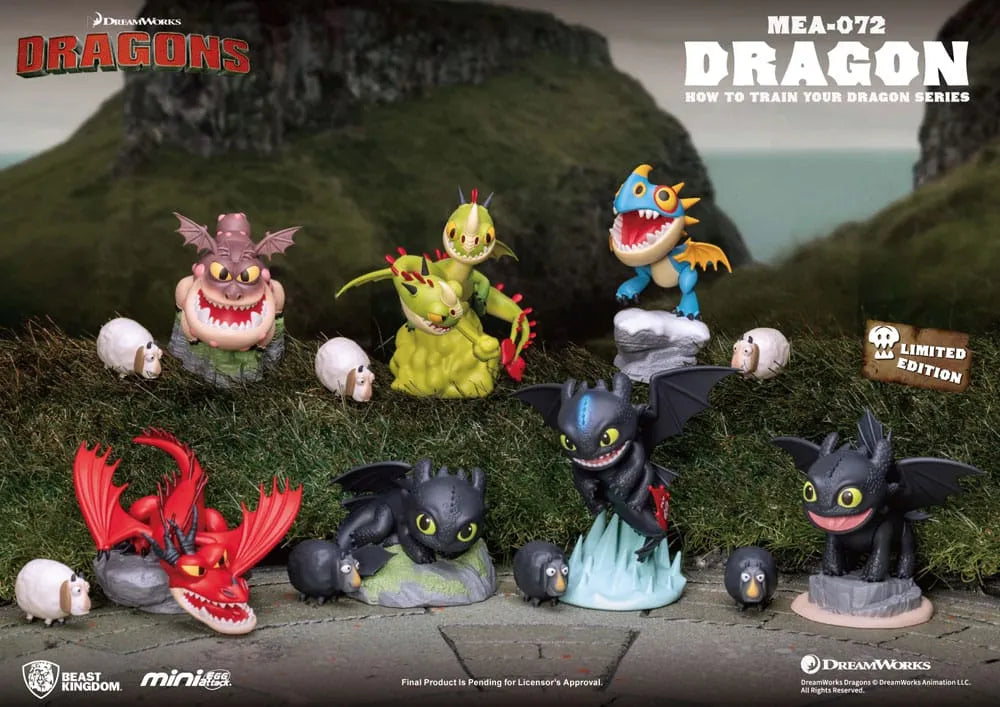 How to train your Dragon Mini Egg Attack Blind Box Figuren Series Sortiment 10 cm (6) - Smalltinytoystore