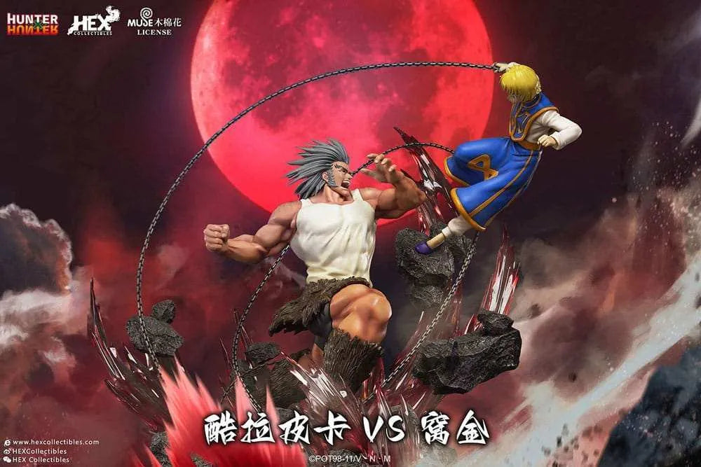Hunter x Hunter Elite Dynamic Statue 1/6 Kurapika Vs Uvogin 61 cm - Smalltinytoystore