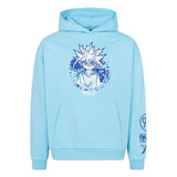 Hunter x Hunter Kapuzenpullover Graphic Blue Größe L - Smalltinytoystore