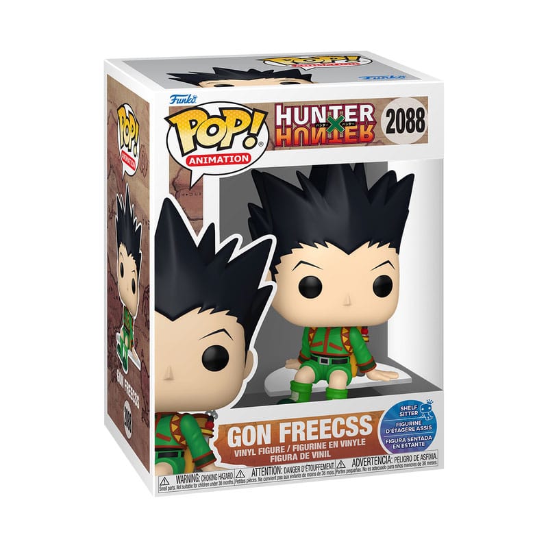 Hunter x Hunter POP! Animation Vinyl Figur Gon Freecss (Sit) 9 cm - Smalltinytoystore