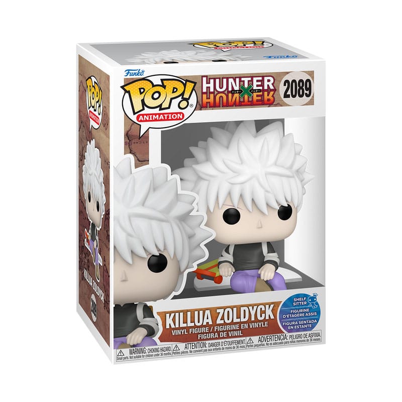 Hunter x Hunter POP! Animation Vinyl Figur Killua (Sit) 9 cm - Smalltinytoystore
