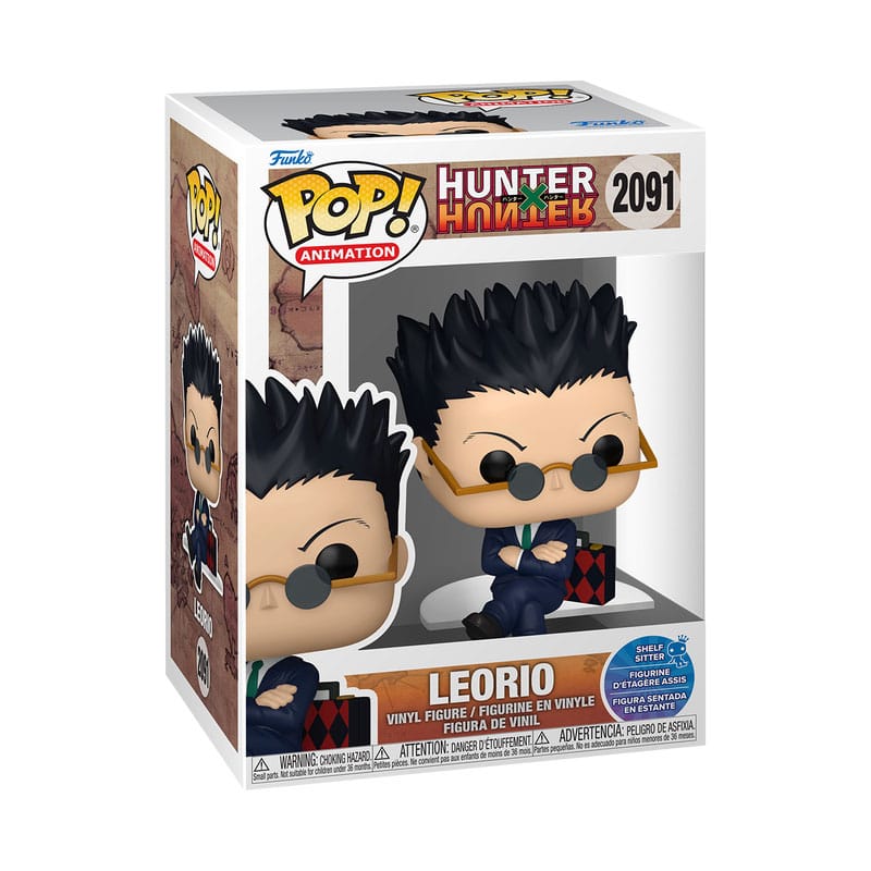 Hunter x Hunter POP! Animation Vinyl Figur Leorio (Sit) 9 cm - Smalltinytoystore