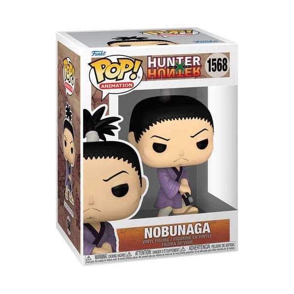 Hunter x Hunter POP! Animation Vinyl Figur Nobunaga 9 cm - Smalltinytoystore