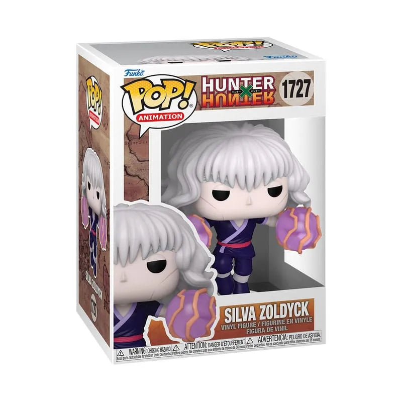 Hunter x Hunter POP! Animation Vinyl Figur Silva Zoldyck 9 cm - Smalltinytoystore