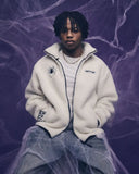 Hunter x Hunter Sherpa Jacke White Größe M - Smalltinytoystore