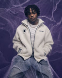 Hunter x Hunter Sherpa Jacke White Größe S - Smalltinytoystore