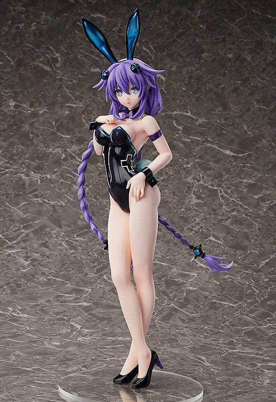 Hyperdimension Neptunia PVC Statue 1/4 Purple Heart: Bare Leg Bunny Ver. 47 cm - Smalltinytoystore