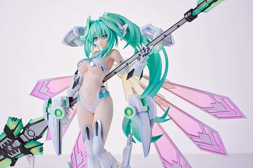 Hyperdimension Neptunia PVC Statue 1/7 Green Heart 27 cm - Smalltinytoystore