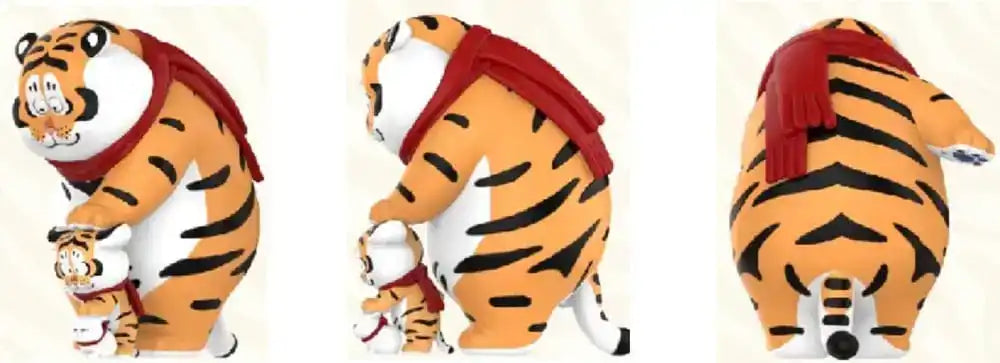 I Am Not Fat Tiger Roaring Love Series Minifiguren 9 cm Display (8) - Smalltinytoystore