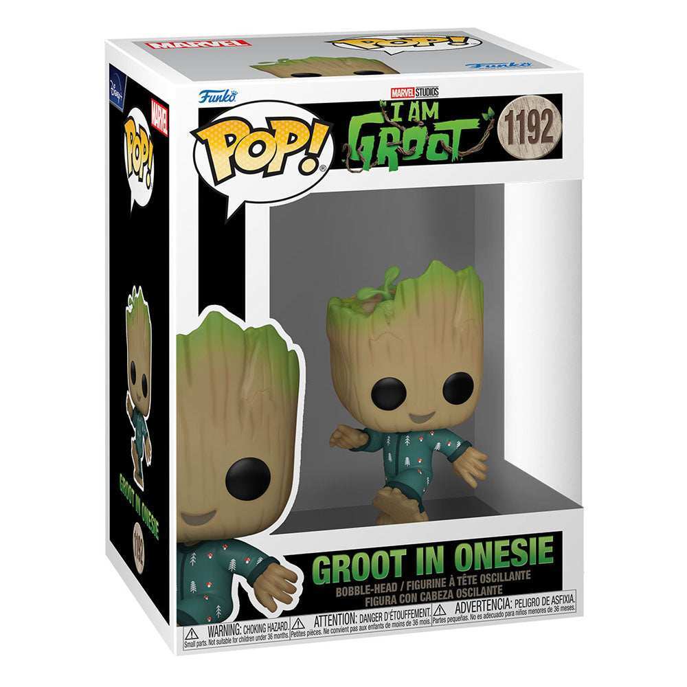 Ich bin Groot POP! Vinyl Figur Groot PJs (dancing) 9 cm - Smalltinytoystore