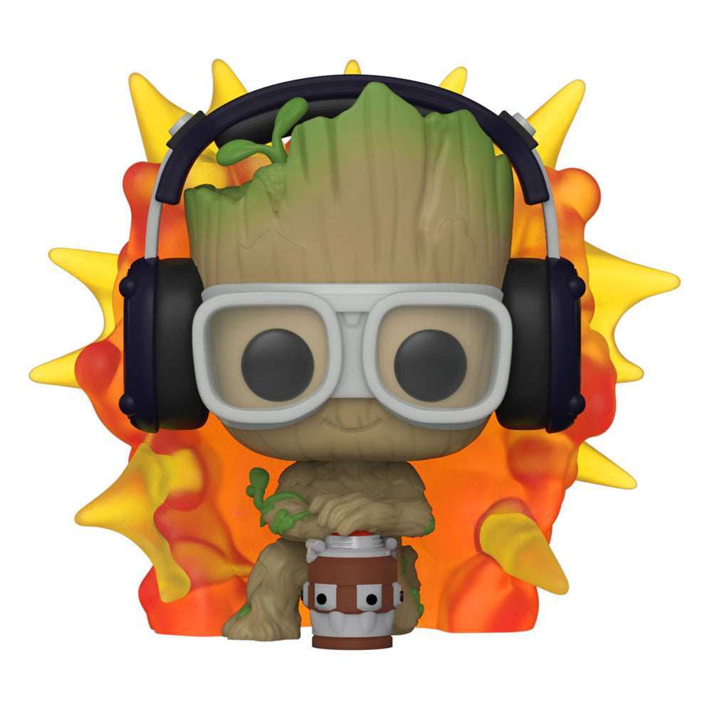 Ich bin Groot POP! Vinyl Figur Groot w/ detonator 9 cm - Smalltinytoystore