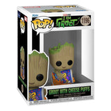 Ich bin Groot POP! Vinyl Figur Groot w/Cheese Puffs 9 cm - Smalltinytoystore