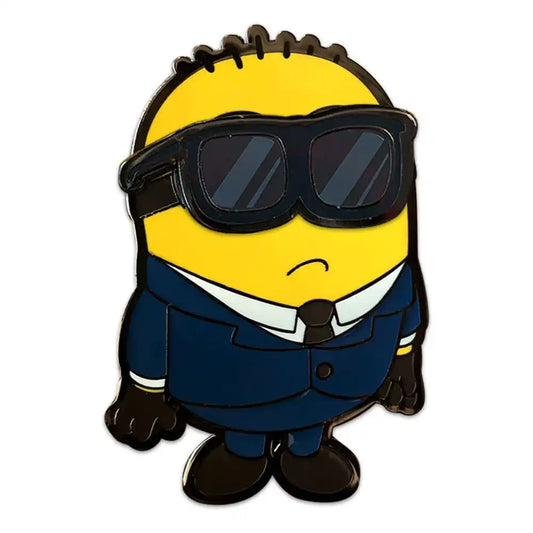 Ich - Einfach Unverbesserlich Ansteck-Pin Sunglasses Suit Minion 5 cm - Smalltinytoystore