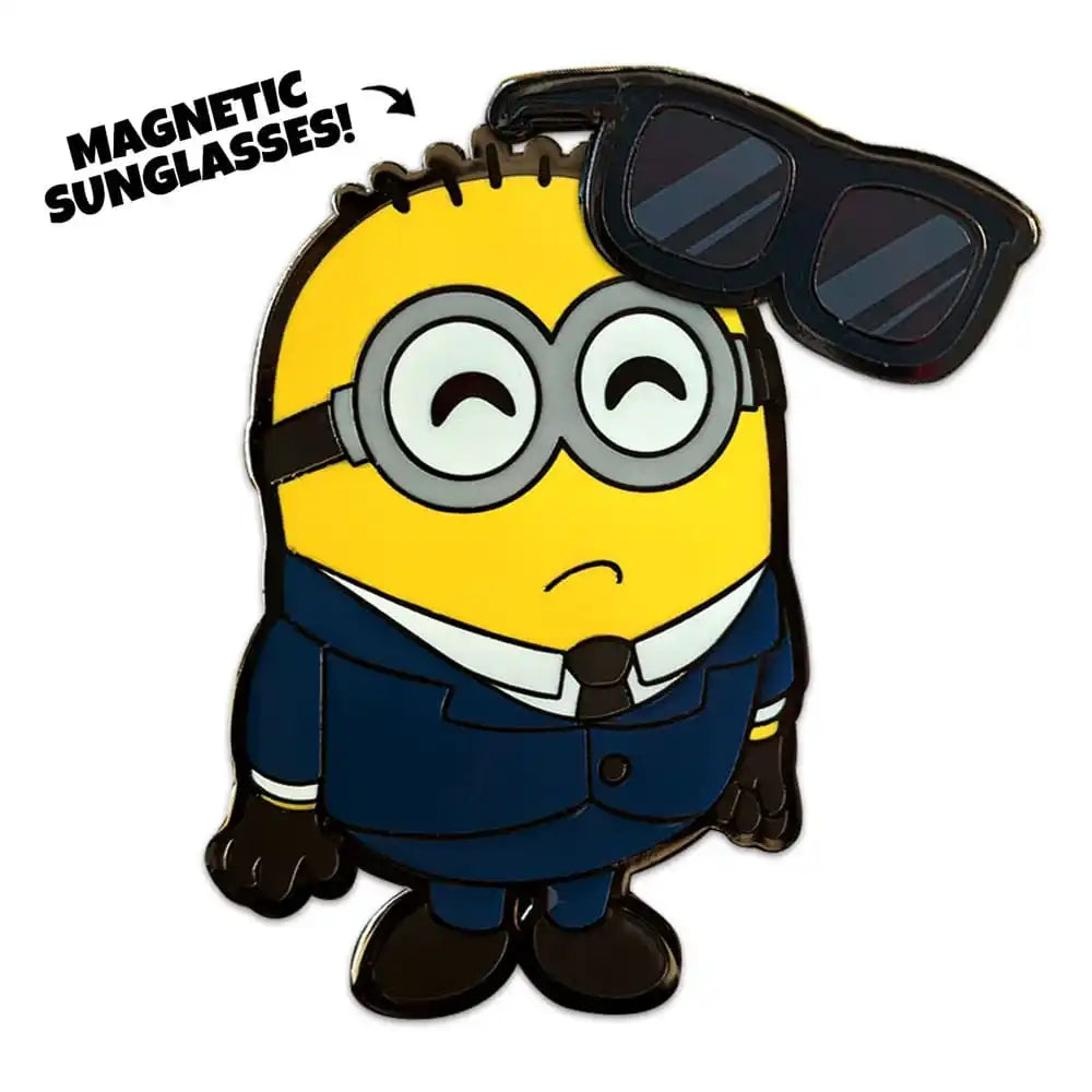 Ich - Einfach Unverbesserlich Ansteck-Pin Sunglasses Suit Minion 5 cm - Smalltinytoystore