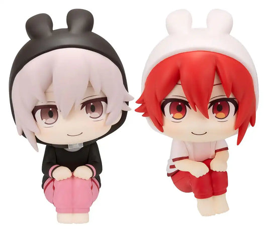 Idolish7 Look Up PVC Statuen Riku Nanase & Ten Kujo Set (with gift) - Smalltinytoystore