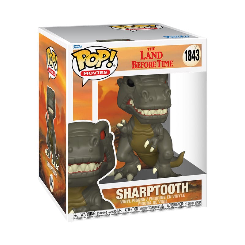 In einem Land vor unserer Zeit Super Sized POP! Vinyl Figur Sharptooth 15 cm - Smalltinytoystore