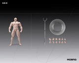 Inart Actionfigur 1/12 Blank Male Body Skintone 17 cm