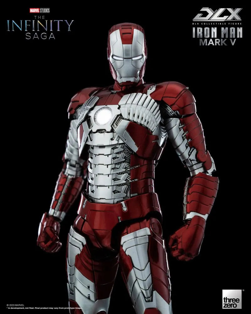 Infinity Saga DLX Actionfigur 1/12 Iron Man Mark 5 17 cm - Smalltinytoystore