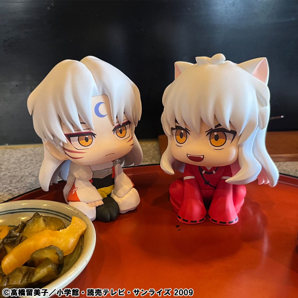 Inuyasha Look Up PVC Statue Inuyasha & Sesshomaru 11 cm (with gift) - Smalltinytoystore