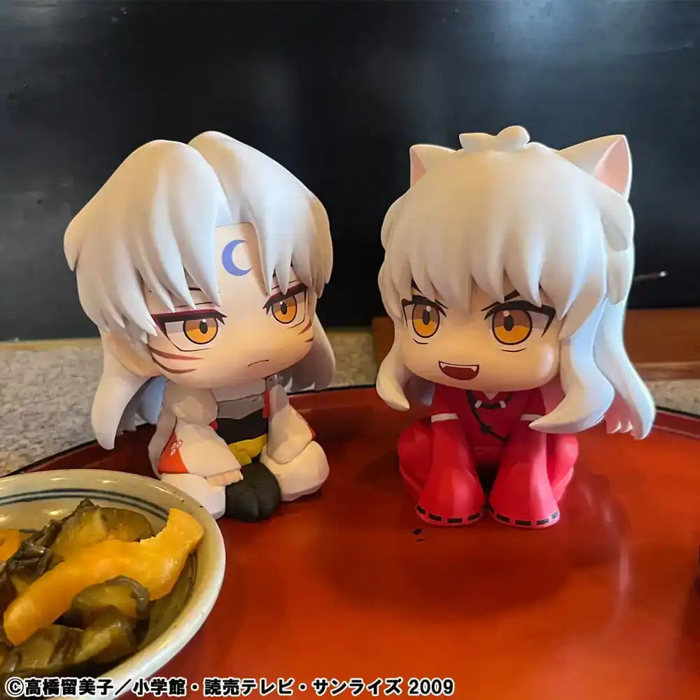 Inuyasha Look Up PVC Statue Inuyasha & Sesshomaru 11 cm (with gift) - Smalltinytoystore