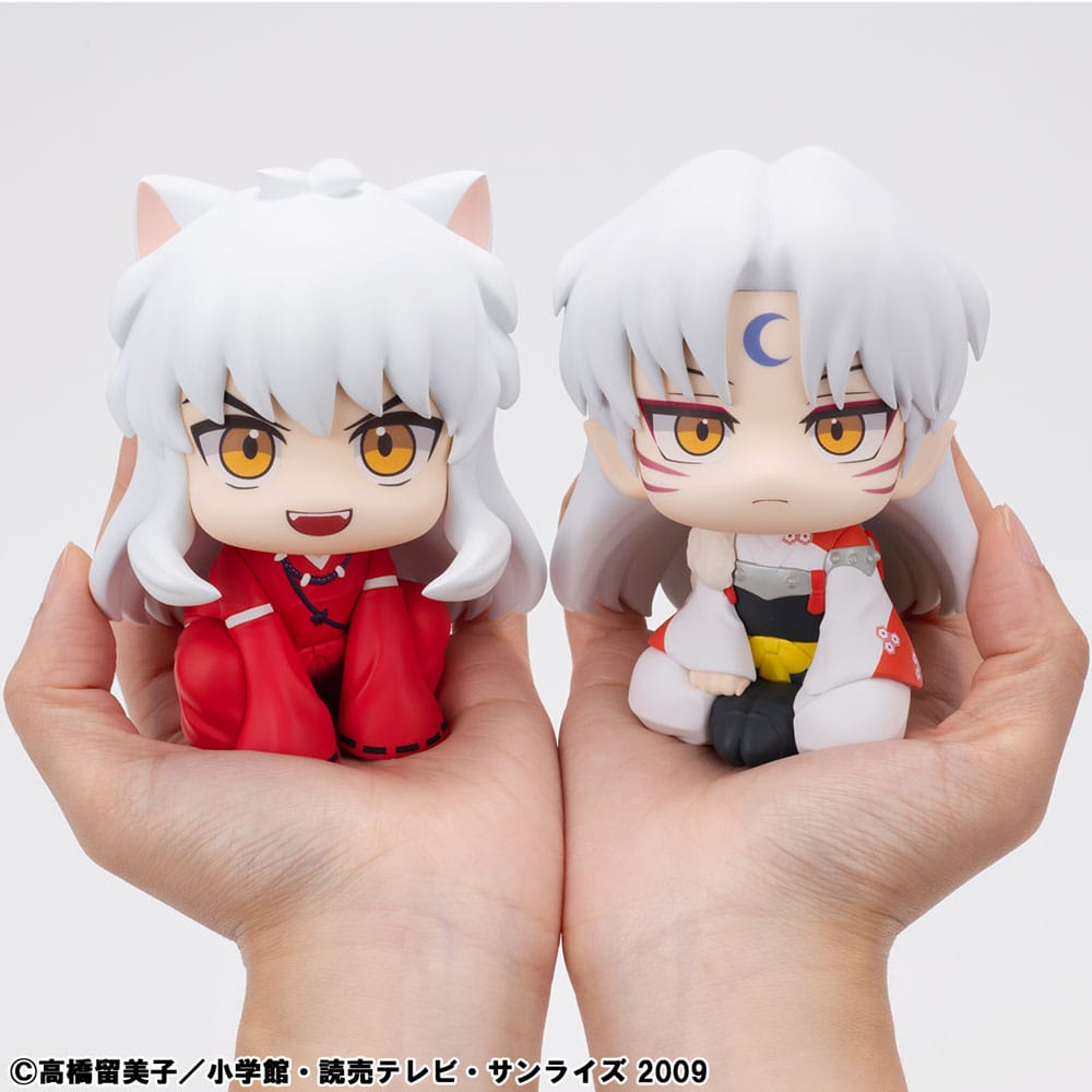 Inuyasha Look Up PVC Statue Inuyasha & Sesshomaru 11 cm (with gift) - Smalltinytoystore
